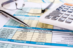 Monthly budget