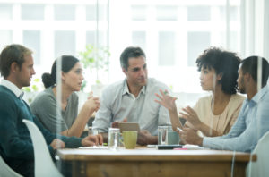 Putting their ideas on the table